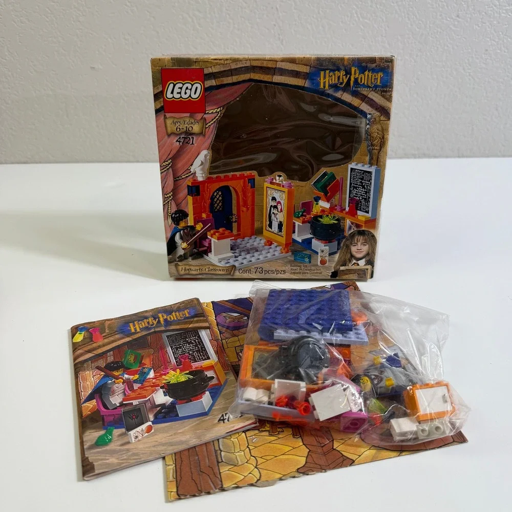 LEGO Harry Potter Sorcerer's Stone Sets 4721 4722 4723 Bundle with Boxes Manuals